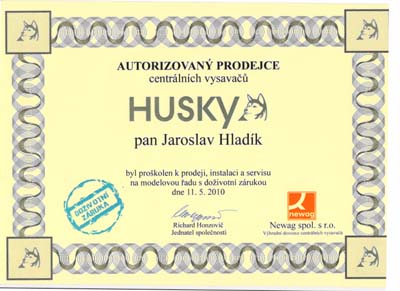 AUTORIZOVANÝ PRODEJCE